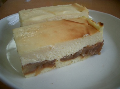 ウルルン風アップルチーズケーキの写真
