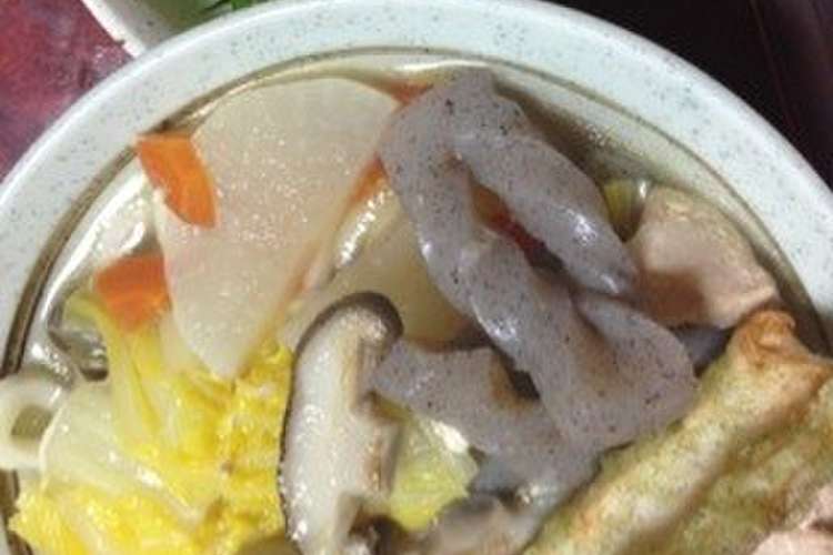 大食漢の冬場さぬきうどん レシピ 作り方 By 碧あお クックパッド