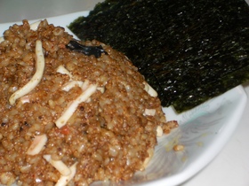 明太子玉子玄米チャーハン