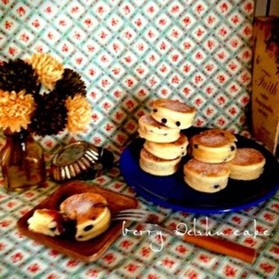 イギリスのお菓子。ベリーウェルシュケーキの写真