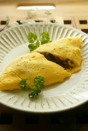 mコンビーフINオムレツ