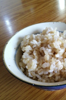 圧力鍋で簡単!玄米と押し麦のごはん