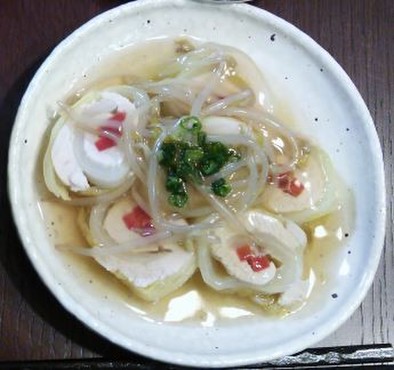 生姜風味でほっこり☆白菜ささみロールの写真