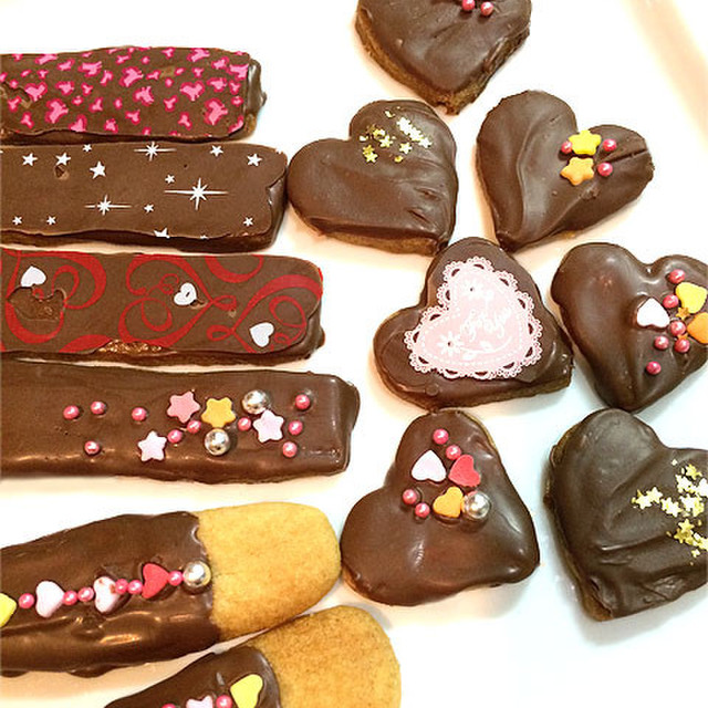 簡単サクサククッキーのチョコレートデコ レシピ 作り方 By ぷよりんご クックパッド 簡単おいしいみんなのレシピが355万品
