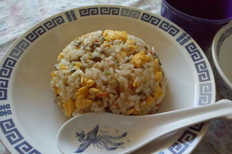 リメイク きゅうりの古漬け De 炒飯 レシピ 作り方 By トリュフママ クックパッド