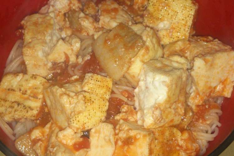 豆腐とトマト缶で手抜き丼 レシピ 作り方 By みっくｊｐ クックパッド 簡単おいしいみんなのレシピが361万品