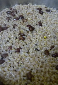 アバウトな感じの発芽玄米酵素雑穀ご飯