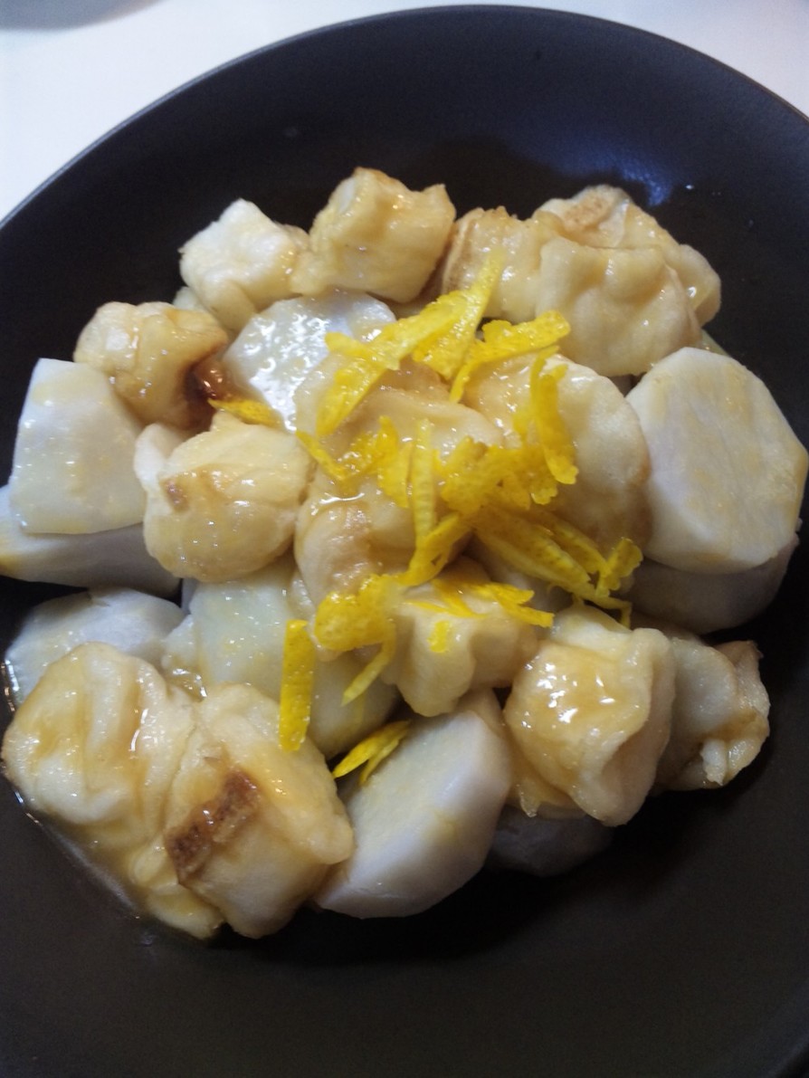 里芋と麸のゆず味噌田楽の画像