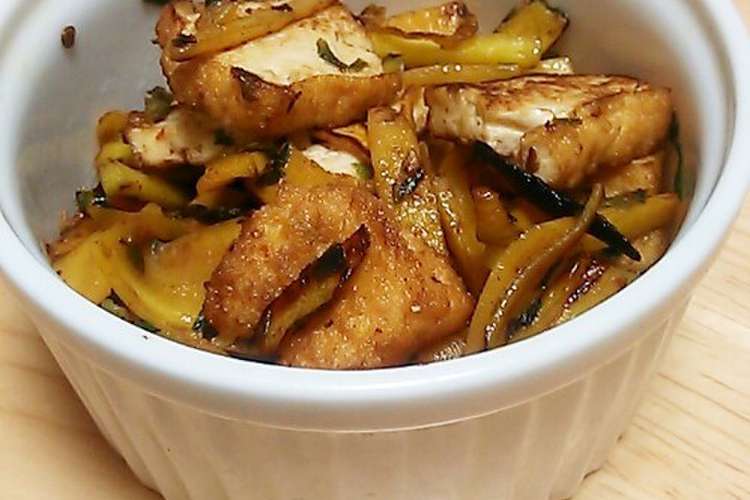 島人参と厚揚げの豆板醤炒め レシピ 作り方 By Mi Sa クックパッド 簡単おいしいみんなのレシピが352万品