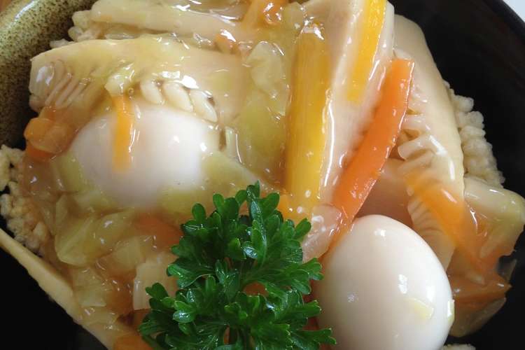 中華あんかけおこげ レシピ 作り方 By Atsukocafe クックパッド