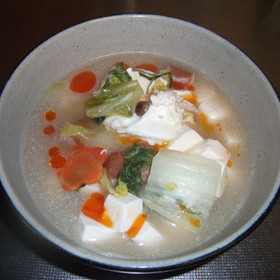 そば湯クラブ1(中華スープ)