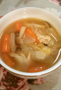 鶏ガラ野菜スープ