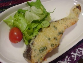 はなびし草の銀鮭の大吟醸酒粕マヨ焼き