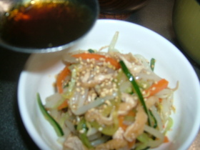 もやしの中華風?なサラダ