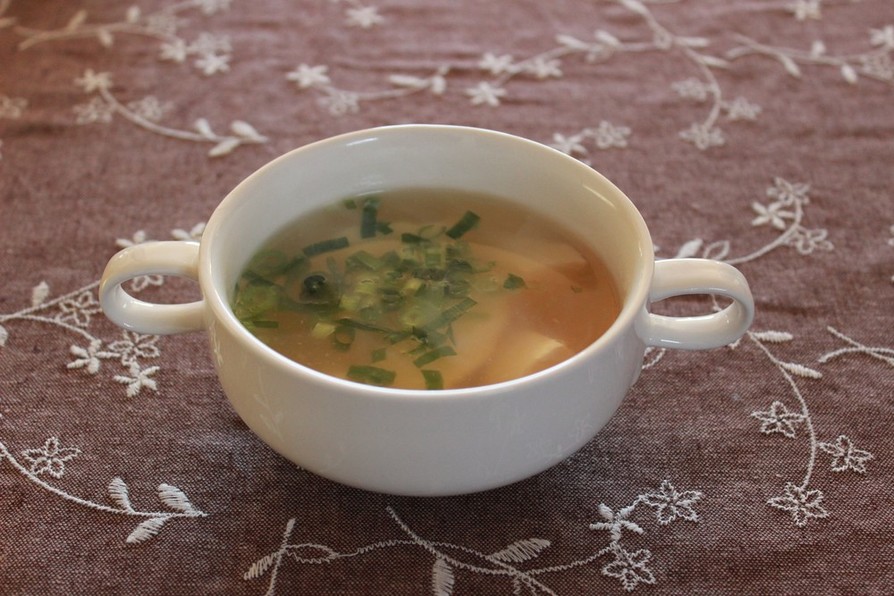 温まる☆くずし豆腐とカニのスープの画像