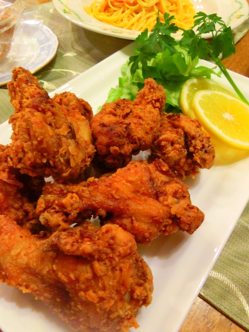 クリスピーチキン＆アップルスローのレシピ