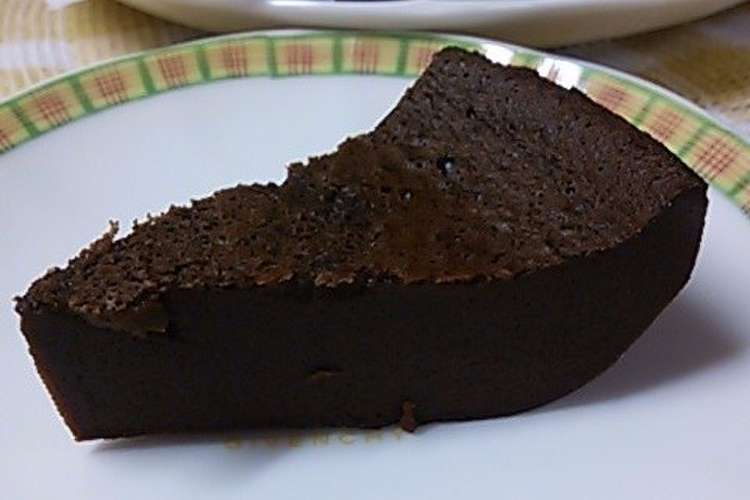 炊飯器で 簡単ガトーショコラ風ケーキ レシピ 作り方 By きいまる8787 クックパッド