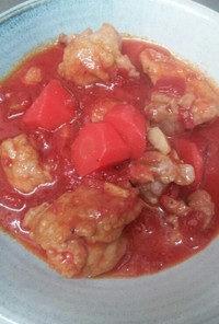 鶏肉のトマト煮