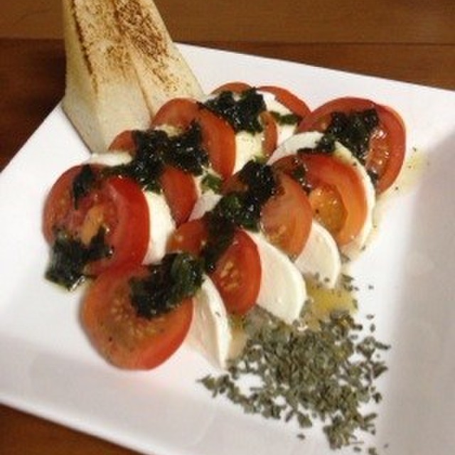 簡単 トマトのカプレーゼ トニオ風 レシピ 作り方 By すずきっちん クックパッド 簡単おいしいみんなのレシピが354万品