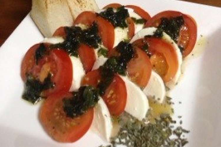 簡単 トマトのカプレーゼ トニオ風 レシピ 作り方 By すずきっちん クックパッド 簡単おいしいみんなのレシピが350万品