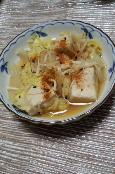 ゆず七味がおいしい＊高野豆腐の煮物の写真