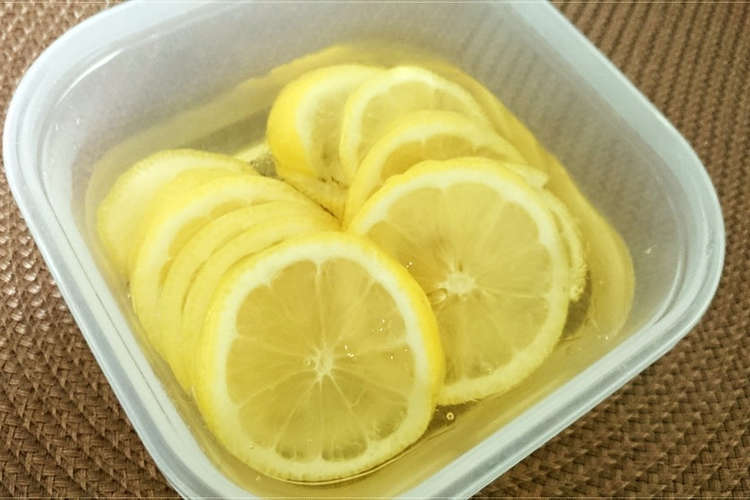 疲労回復に 簡単 はちみつ漬けレモン レシピ 作り方 By Chim クックパッド 簡単おいしいみんなのレシピが355万品