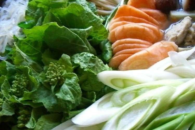 白菜の花鍋 レシピ 作り方 By もえたん クックパッド 簡単おいしいみんなのレシピが370万品