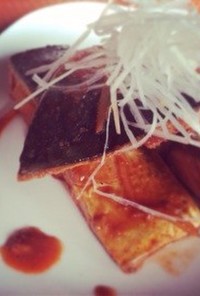 ピリ辛韓国風！鯖の味噌煮