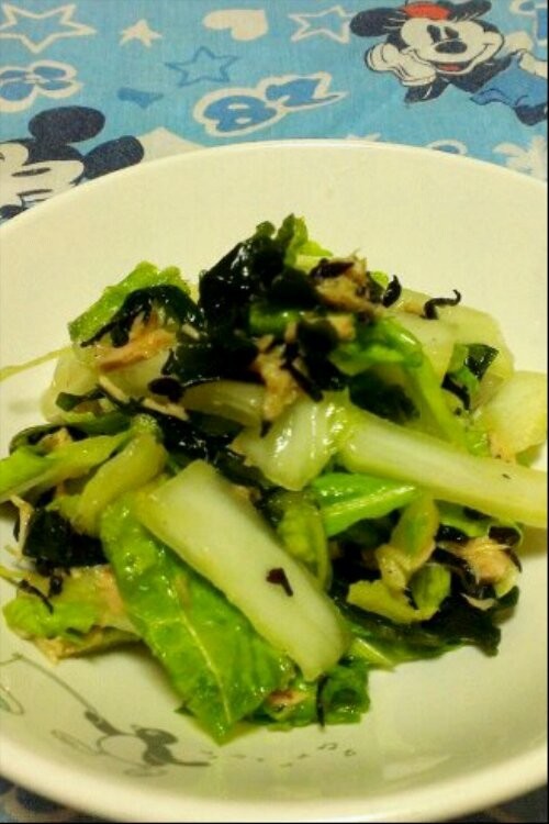 ﾓﾘﾓﾘ食べれる白菜ｻﾗﾀﾞ♪めちゃ簡単の画像