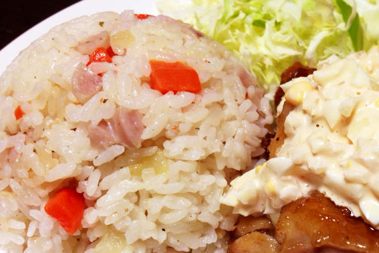 オムライスに 簡単 炊飯器ピラフ レシピ 作り方 By ゆん クックパッド 簡単おいしいみんなのレシピが352万品