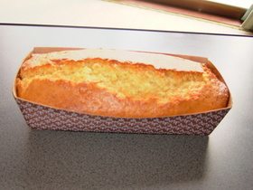 簡単パウンドケーキ(メープル味)