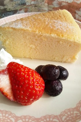 簡単☆スフレチーズケーキ