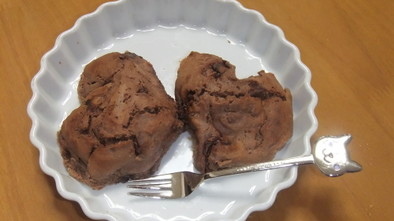 簡単♪豆腐×チョコケーキの写真