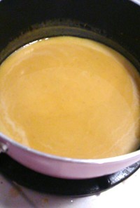 ♥彼ごはん♡かぼちゃの煮物リメイクスープ