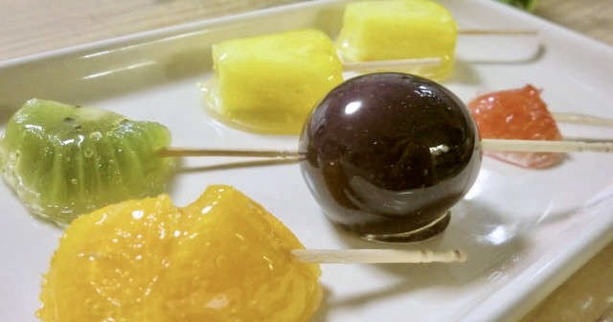 フルーツ 飴 比率