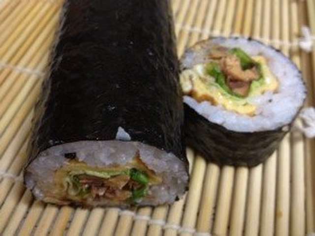 節分 鰯を入れた恵方巻き レシピ 作り方 By おかなちゃん クックパッド