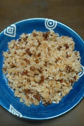 超シンプル!簡単美味しい納豆チャーハン♪