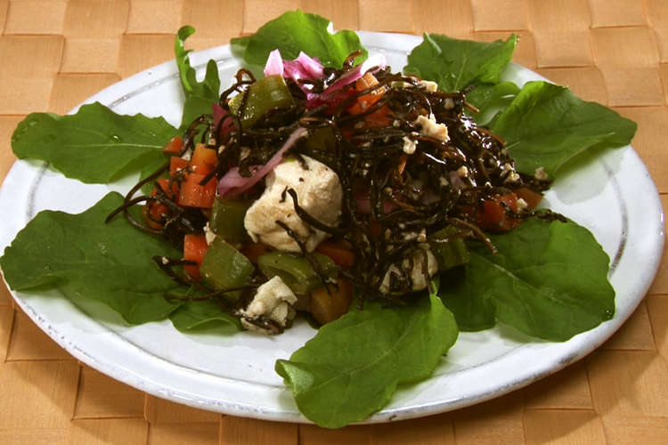 第回美髪効果 あらめと豆腐のサラダ レシピ 作り方 By 西邨マユミ クックパッド 簡単おいしいみんなのレシピが361万品