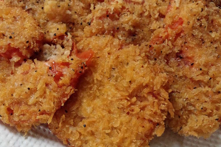 トマト嫌いでも食べられる トマトフライ レシピ 作り方 By So N So クックパッド 簡単おいしいみんなのレシピが374万品