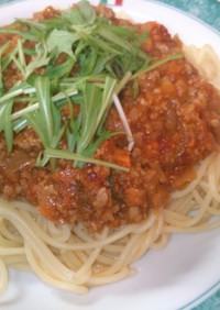 簡単♪トマトソースのパスタ