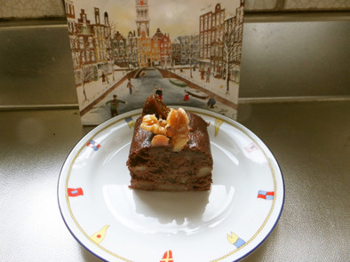 チョコパウンドケーキ（かりん入り）の写真