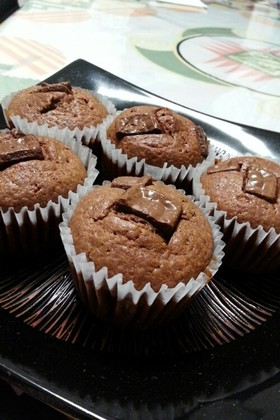HMでバレンタインしっとりチョコマフィン