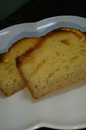 みかん香る簡単ブランデーケーキ