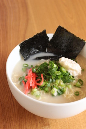 インスタントでもおいしく！酒粕ラーメン