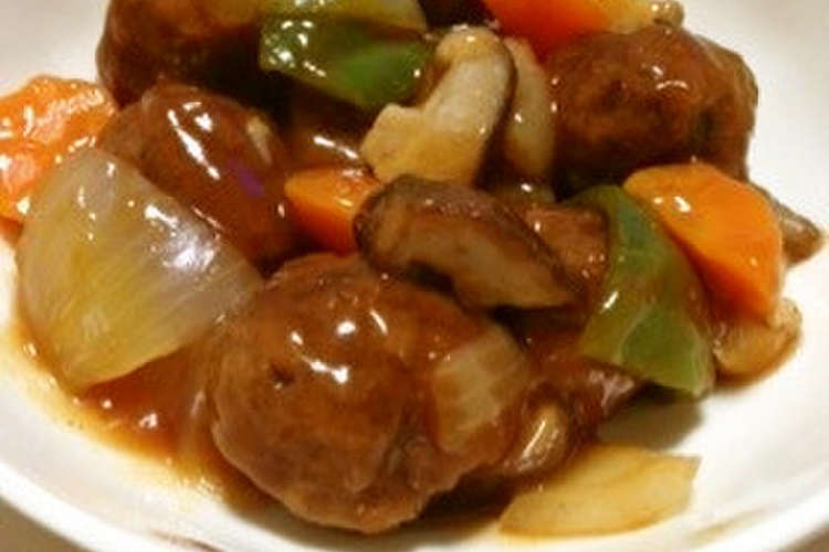 肉団子の酢豚風 レシピ 作り方 By にっくぅ クックパッド 簡単おいしいみんなのレシピが361万品