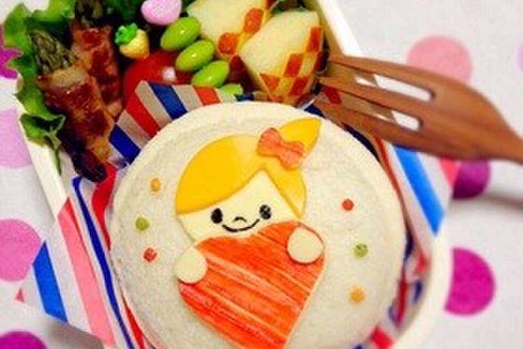 キャラ弁 バレンタインサンドイッチ レシピ 作り方 By Jndch クックパッド