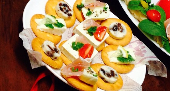 簡単ハリネズミのカナッペ串レシピ