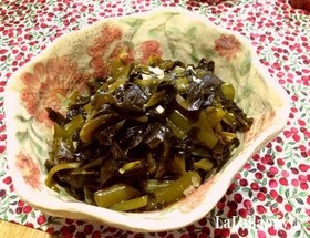 レンチンでわかめのナムル