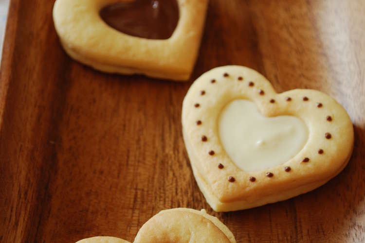 ハートのチョコサンドクッキー レシピ 作り方 By あさえもん クックパッド 簡単おいしいみんなのレシピが375万品