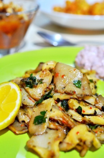 ヒラタケのソテー レシピ